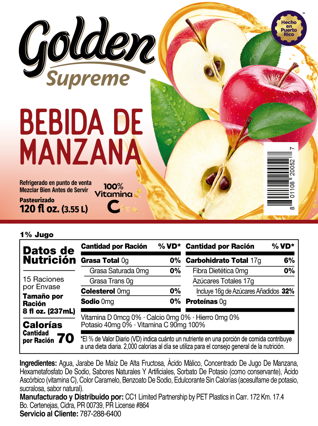Foto de jugo de manzana